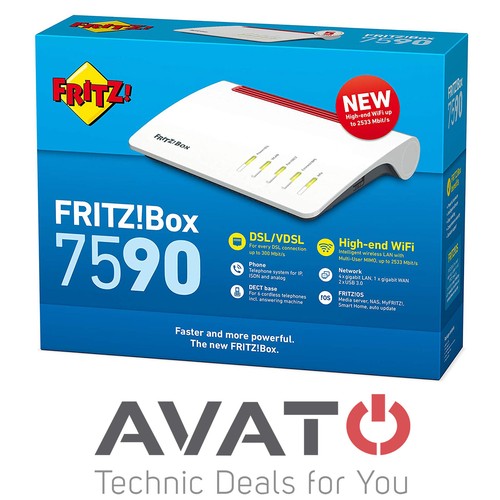 Avm fritzbox 7590 - mesh, wlan