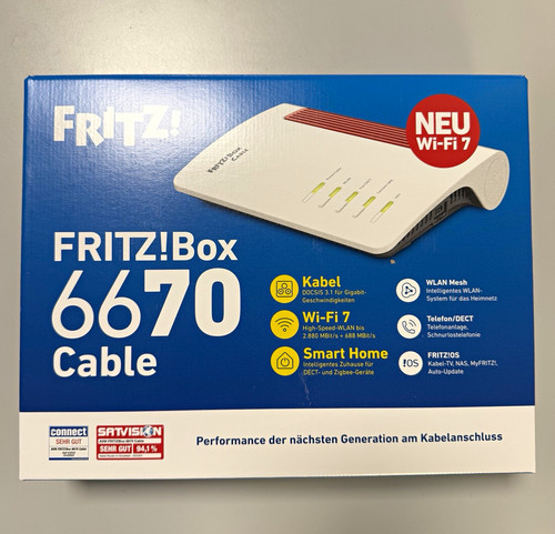 Fritz box 6670 cable - fritz!box,