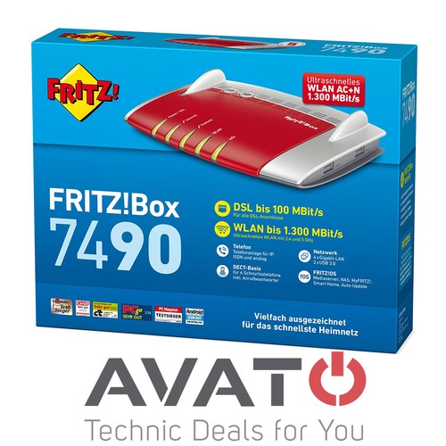 Avm fritzbox 7490 - vdsl, adsl