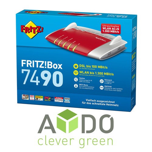 Avm fritzbox 7490 vdsl adsl - avm,