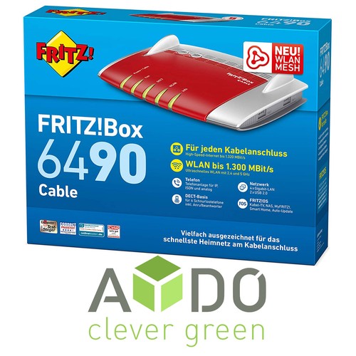 Avm fritzbox 6490 kabelmodem - avm,