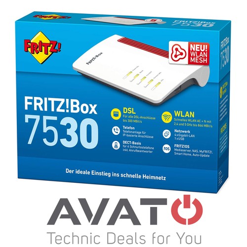 Avm fritzbox 7530 vdsl dsl - vdsl,