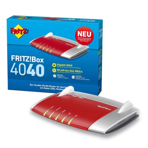 Fritz box 4040 - router, f