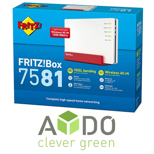 Avm fritzbox 7581 vdsl - vdsl, dsl