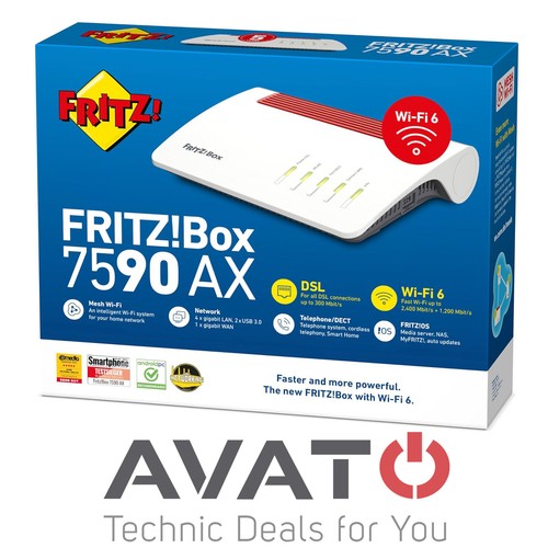 Avm fritz box 7590 vdsl - 7590, ax