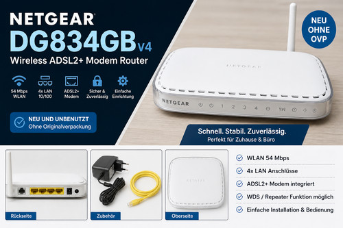 Netgear dg834gb wlan - dg834gb, router