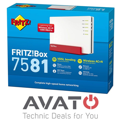 Avm fritzbox 7581 vdsl dsl - 7581,